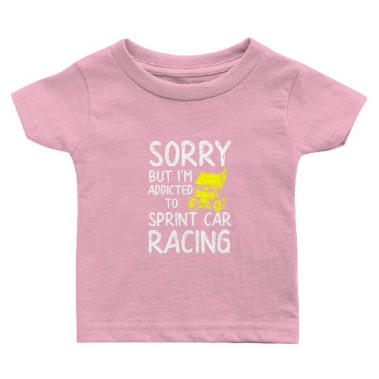 Sprint Car Racing, sprint car, dirt track racers Baby T Shirts