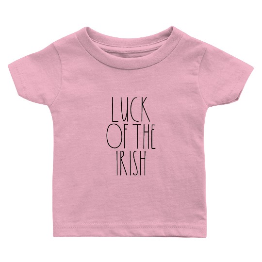 Luck of the Irish Rae Dunn Inspired Minimalist Baby T Shirts