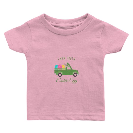 Farm Fresh Easter Day Baby T Shirts
