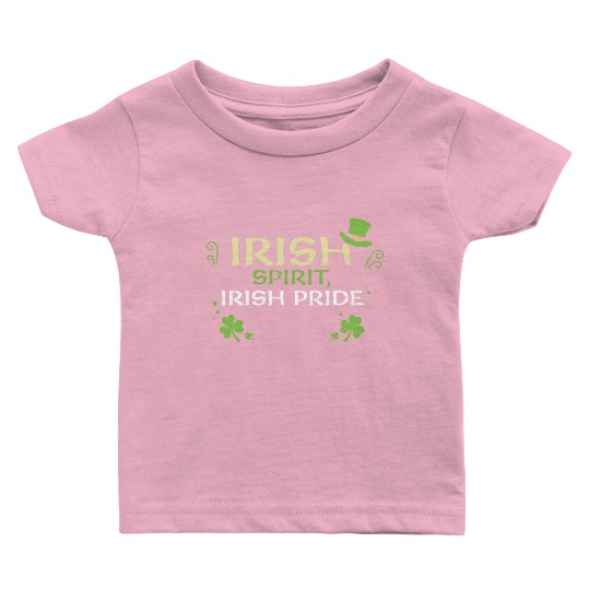 Irish spirit, Irish pride Baby T Shirts