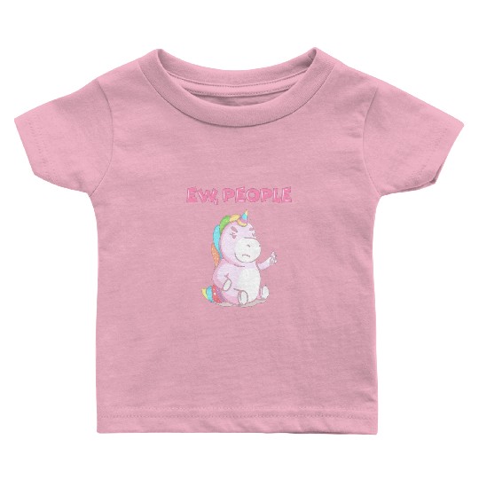 Ew People Unicorn Sweet Funny Unicorn Gift Baby T Shirts