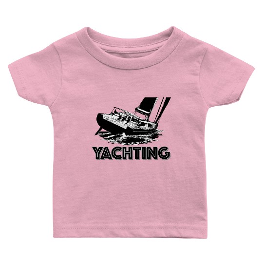 Yachting black Baby T Shirts