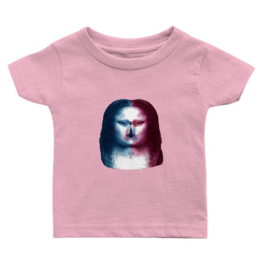 Monalisa Concept Leonardo Da Vinci Baby T Shirts