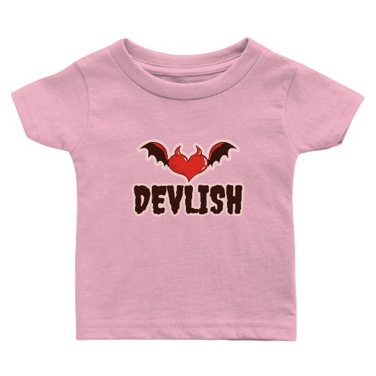 Devlish Bat Baby T Shirts