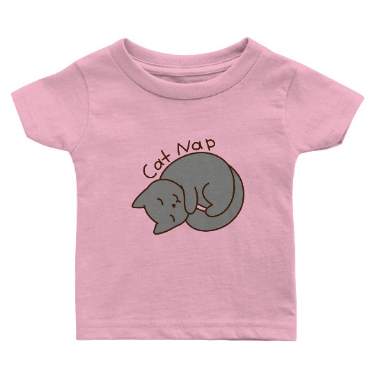 Cat Nap Baby T Shirts