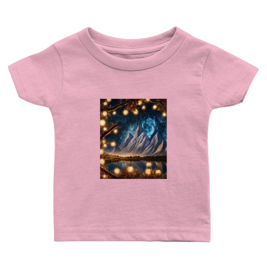 nature in the night Baby T Shirts