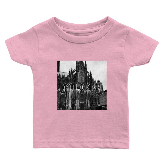 Cologne historical cathedral church in germany Baby T Shirts