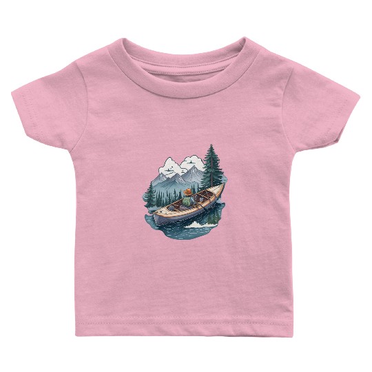 Travel kayak tour Baby T Shirts