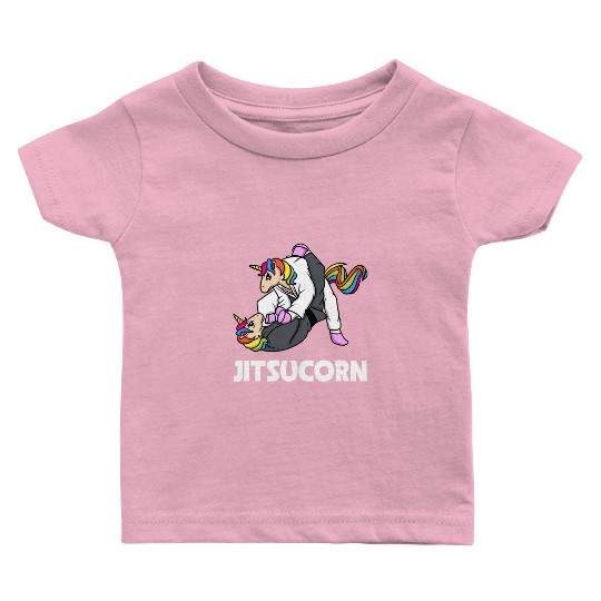 Jitsucorn Jiu Jitsu Unicorn MMA BJJ Judo Baby T Shirts