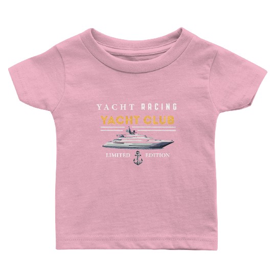 Yacht Racing Yacht Club Baby T Shirts