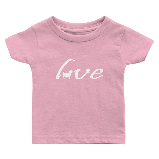 Love walking Pup for Dog Lovers Baby T Shirts