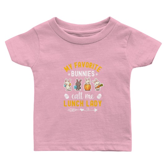 Favorite Bunnies Teacher Easter Baby T Shirts