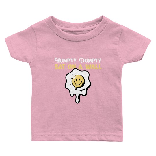 Humpty Dumpty Nursery Rhymes For Funny People Baby T Shirts