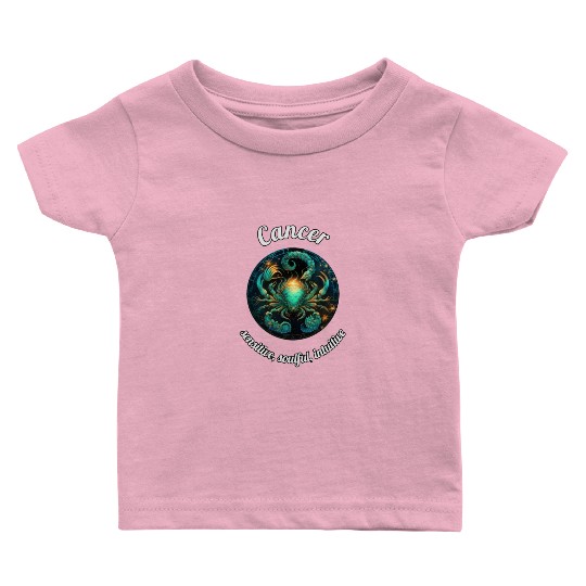 Cancer Zodiac Sign Cancer Astronomy Baby T Shirts