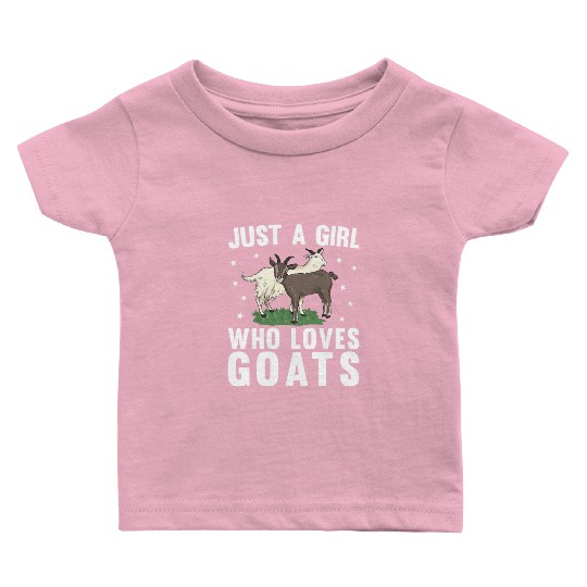 Cool Goat For Women Girls Goat Whisperer Farm Baby T Shirts