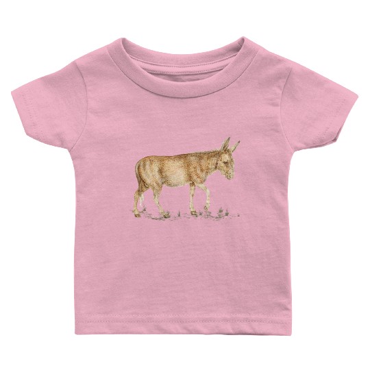 Farm Donkey Animal Lover Zookeeper Mule Farmer Baby T Shirts