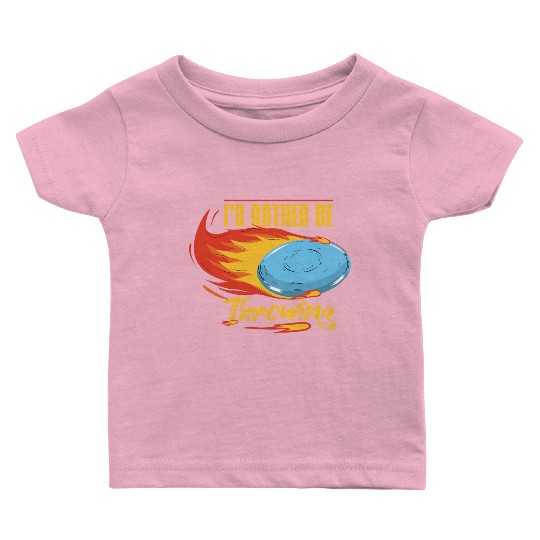 Flying Disc Sport Design For A Disc Golf Coach Baby T Shirts