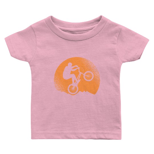 Vintage Cycling Bike Racing Bicycle Cyclist Baby T Shirts