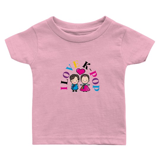 K-Pop K-drama Korean Music KPop Kdrama Gift Baby T Shirts