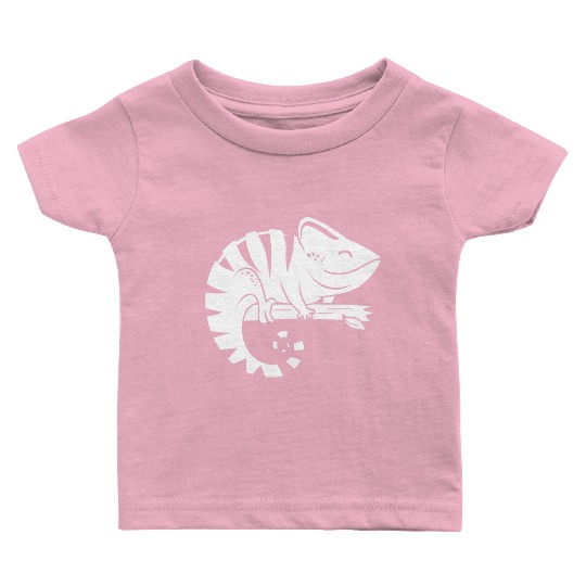 Chubby Iguana Happy Lizard Lover Baby T Shirts