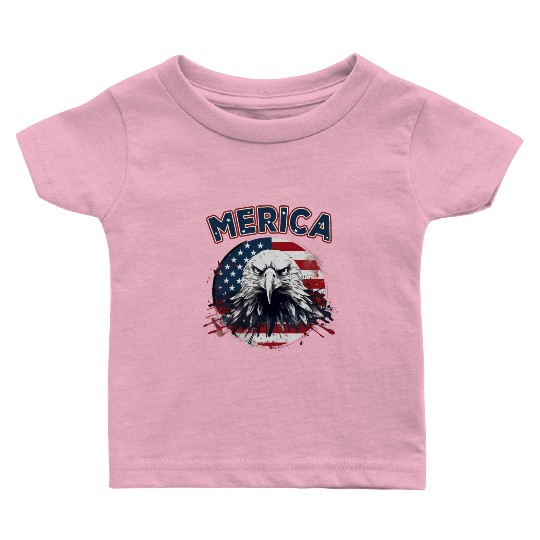 USA Independence Day 4th of July Labor Day Baby T Shirts