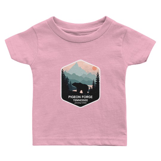 Pigeon Forge Great Smoky Mountains Baby T Shirts