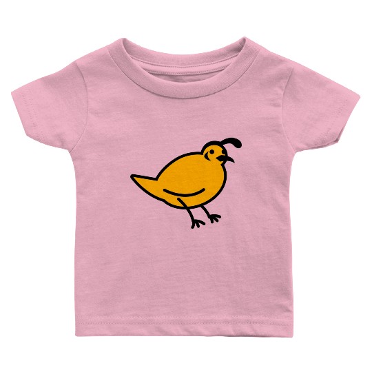a quail bird Baby T Shirts