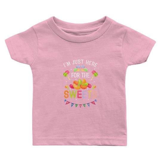 Chocolate Sugar Snacking Lollipop Baby T Shirts