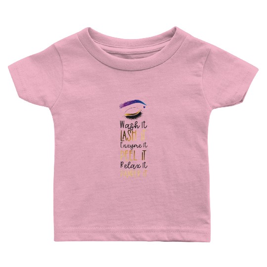 Cute Licensed Esthetician Skincare Baby T Shirts