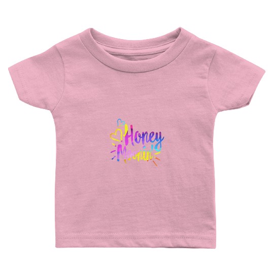 Honeymoonin Baby T Shirts Newlywed Baby T Shirts Wifey Hubby
