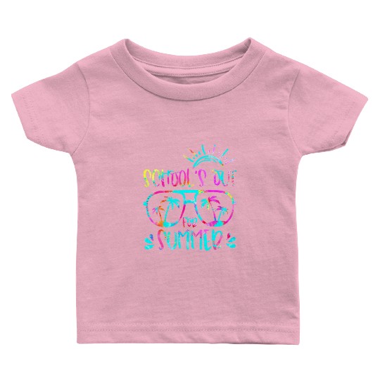 Last Day Of School Schools Out For Summer Teacher Baby T Shirts