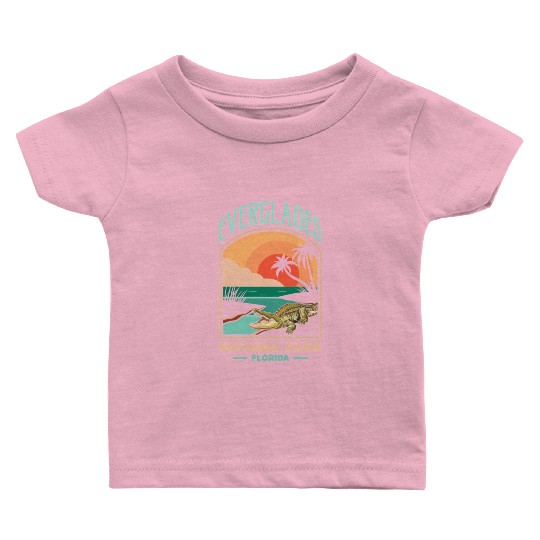 Everglades National Park Us Crocodile Florida Alli Baby T Shirts