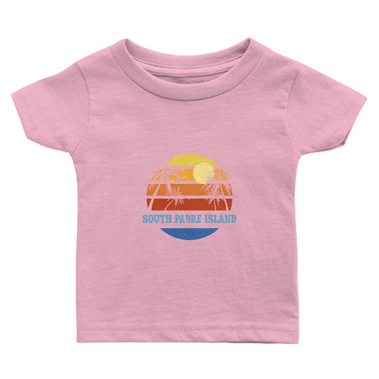 South Padre Island Texas South Padre Island Beach Baby T Shirts