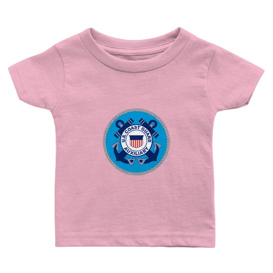 Us Coast Guard Auxiliary Uscga Volunteer Service Baby T Shirts