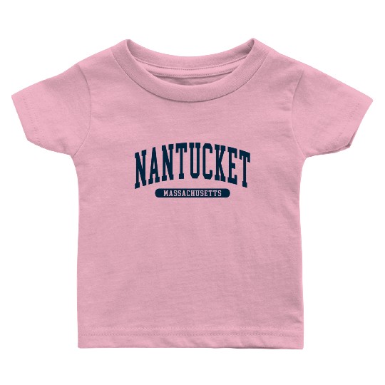 Nantucket Massachusetts Baby T Shirts