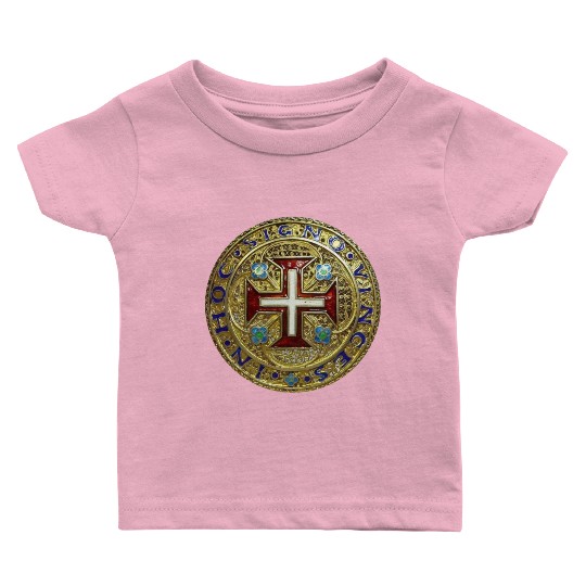 In hoc signo vinces royal style Baby T Shirts