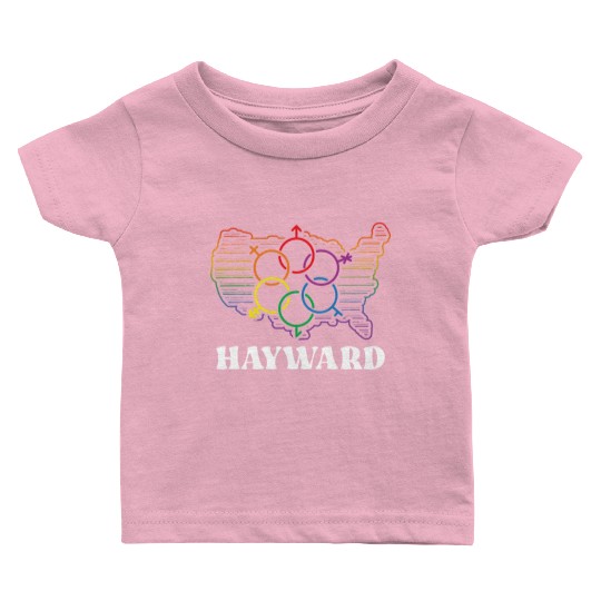 Hayward Pride Month Pride Flag LGBT Community LGBT Baby T Shirts