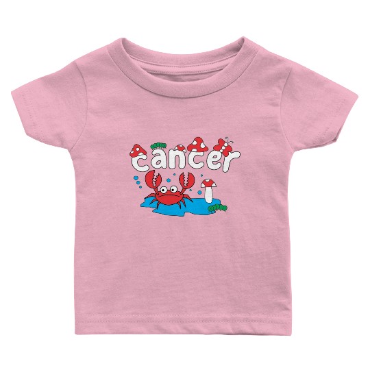 CANCER ZODIAC Baby T Shirts