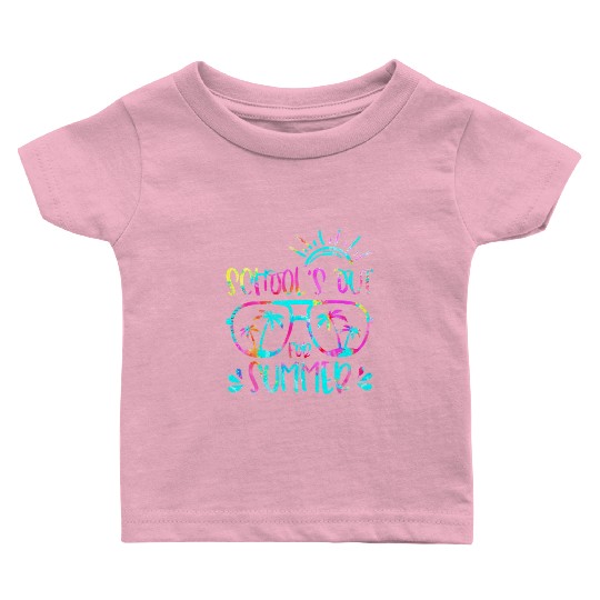 Last Day Of School Schools Out For Summer Teacher Baby T Shirts