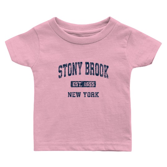 Stony Brook New York Ny Athletic Sports Baby T Shirts