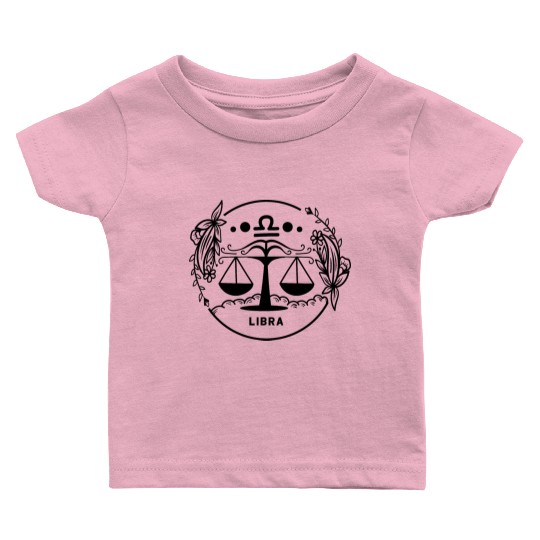 Libra: Embracing Balance and Harmony in Life. Baby T Shirts