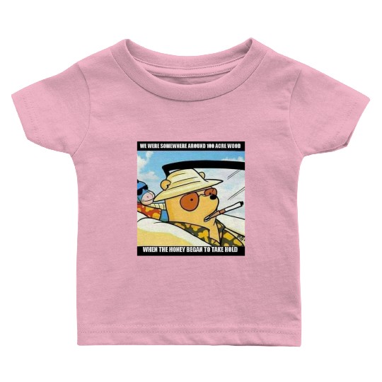 Can't stop here, its pooh country Baby T Shirts