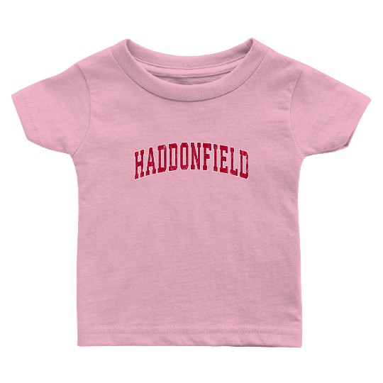 Haddonfield New Jersey Nj Sports Red Baby T Shirts