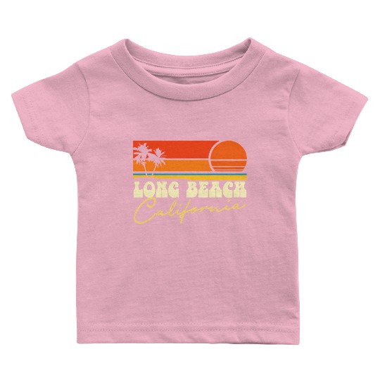 Long Beach California Baby T Shirts