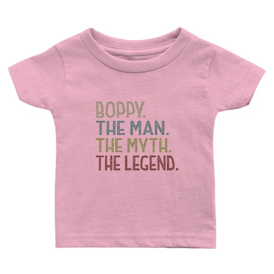 Boppy Myth Legend For Father'S Day Boppy Baby T Shirts