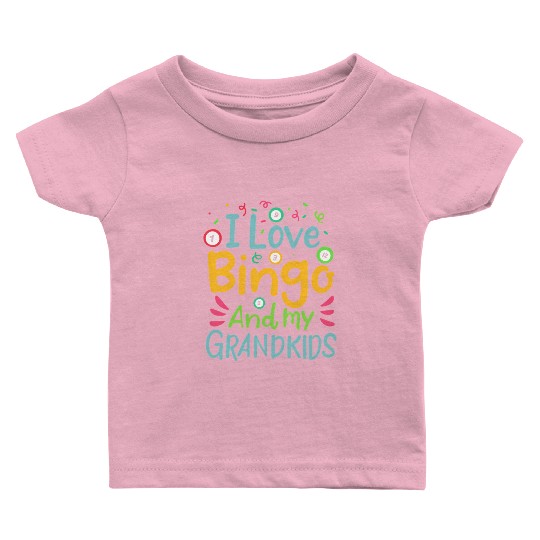 Bingo Grandma Or Grandpa Bingo And My Grand Baby T Shirts