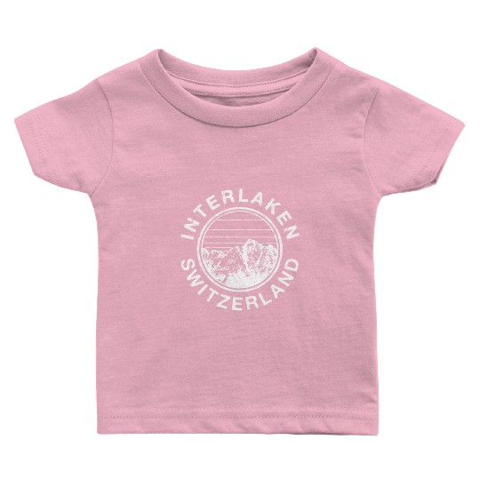 Switzerland Interlaken i Baby T Shirts