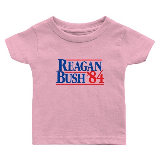 Reagan Bush '84 Republican Baby T Shirts