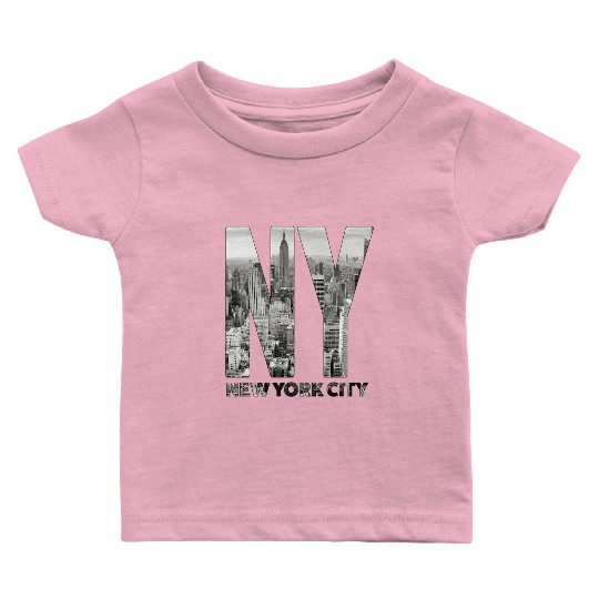 New York City yline Nyc Manhattan Baby T Shirts