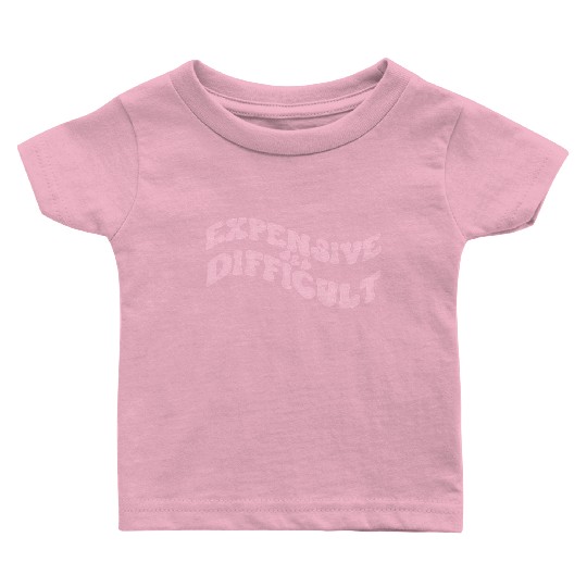 Expensive And Difficult Bougie Bougee Preppy Baby T Shirts